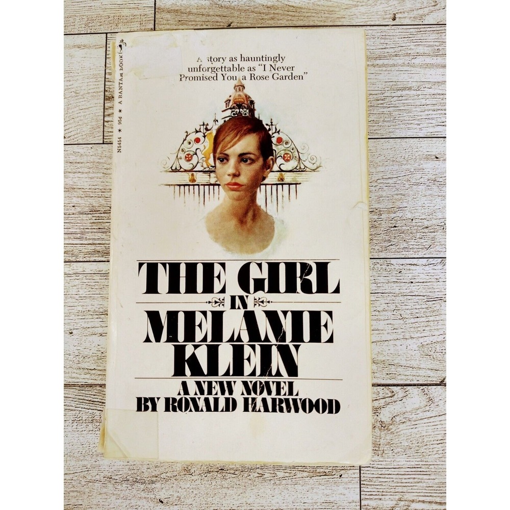 Girl in Melanie Klein Ronald Harwood 1970 Vtg Ex‑Lib Psychological Fiction PB